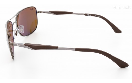 Ray-Ban Aviator Square Flex Sport Polarised (RB3515 029/83 61mm) saules brilles